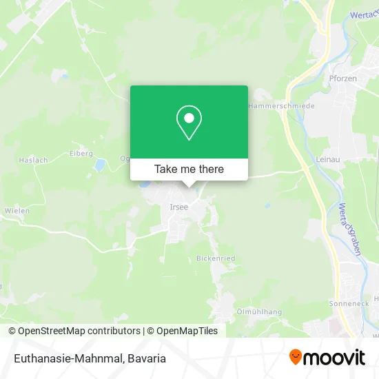 Карта Euthanasie-Mahnmal