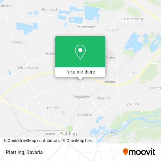Карта Plattling