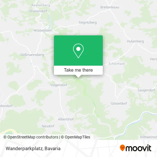 Карта Wanderparkplatz