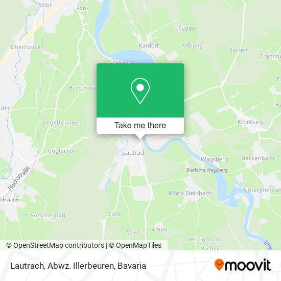 Lautrach, Abwz. Illerbeuren map