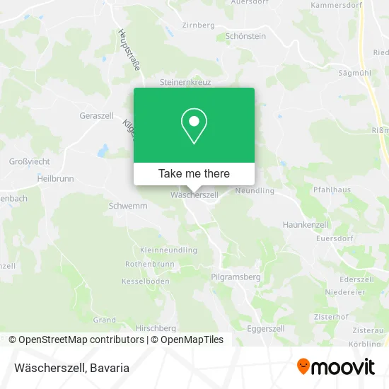Карта Wäscherszell