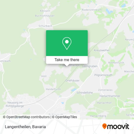 Карта Langentheilen