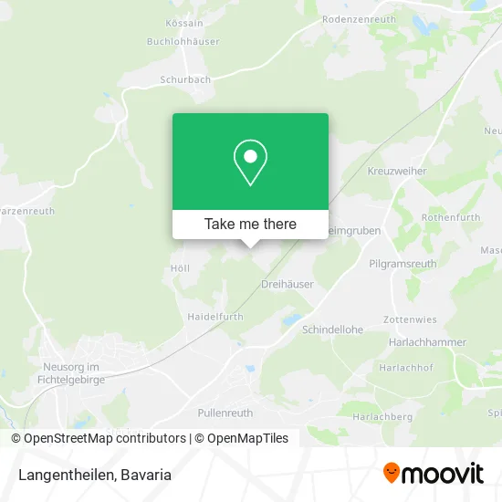 Карта Langentheilen