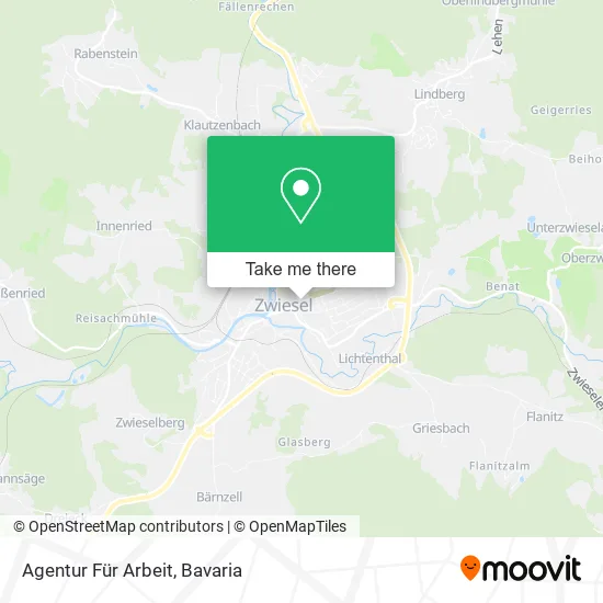 Карта Agentur Für Arbeit