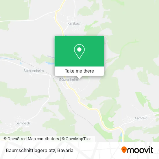 Карта Baumschnittlagerplatz