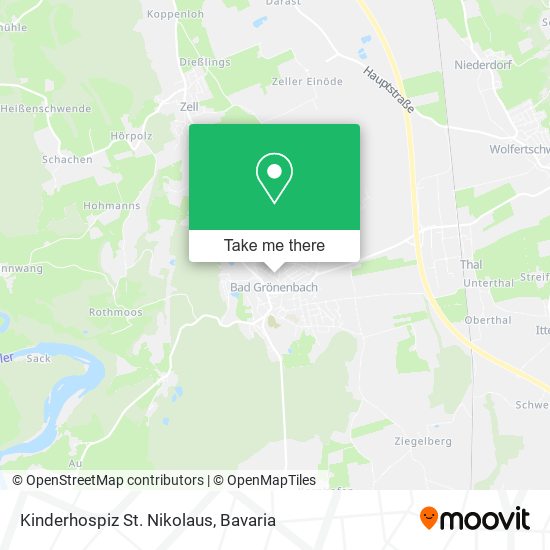 Kinderhospiz St. Nikolaus map