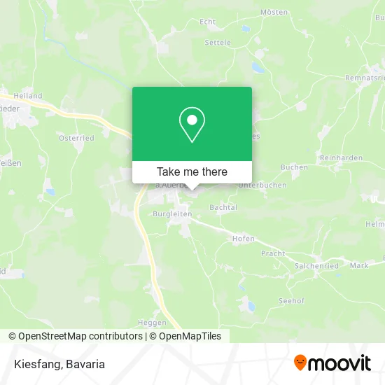 Карта Kiesfang