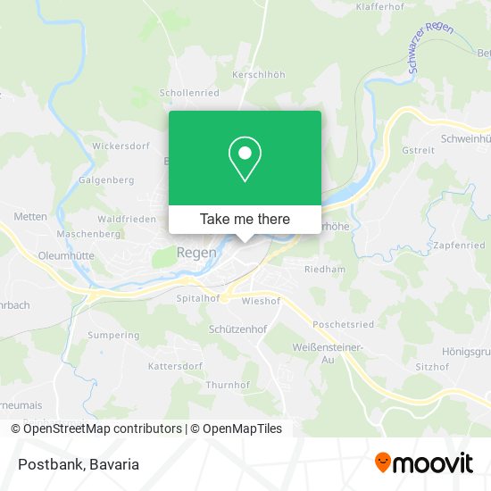 Postbank map