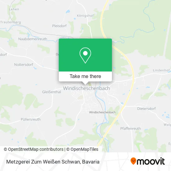 Карта Metzgerei Zum Weißen Schwan