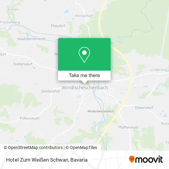 Карта Hotel Zum Weißen Schwan