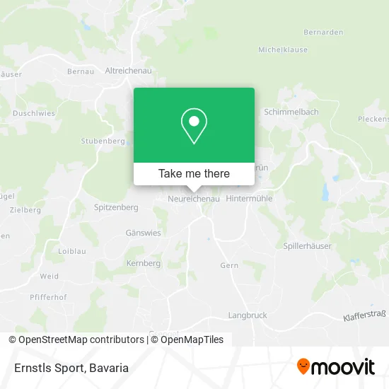 Карта Ernstls Sport
