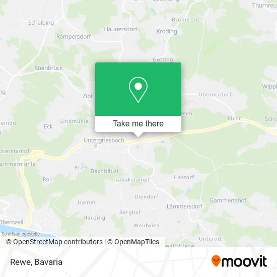 Rewe map