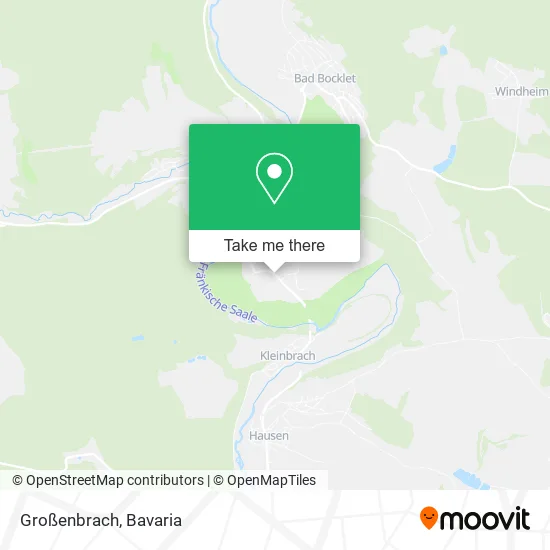 Карта Großenbrach