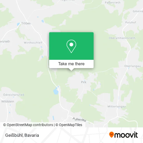 Карта Geißbühl