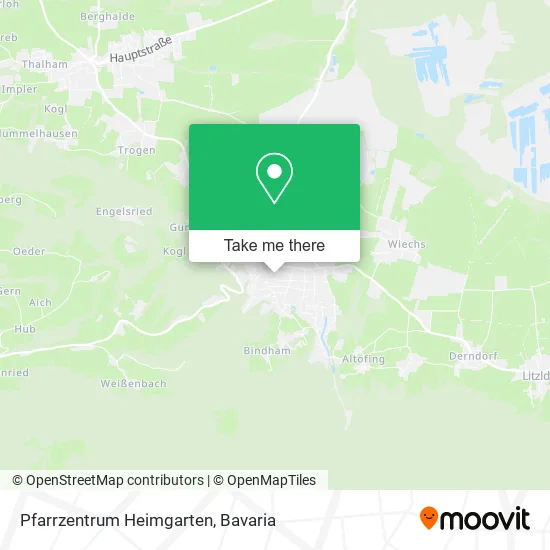 Карта Pfarrzentrum Heimgarten