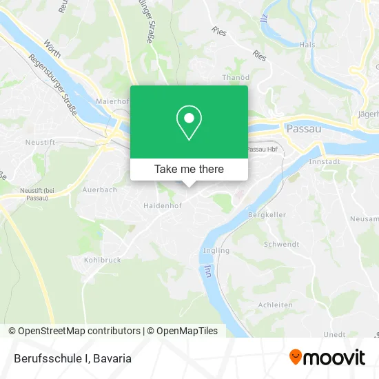 Карта Berufsschule I