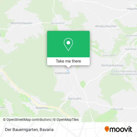 Карта Der Bauerngarten