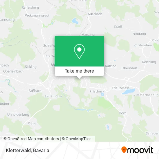 Карта Kletterwald