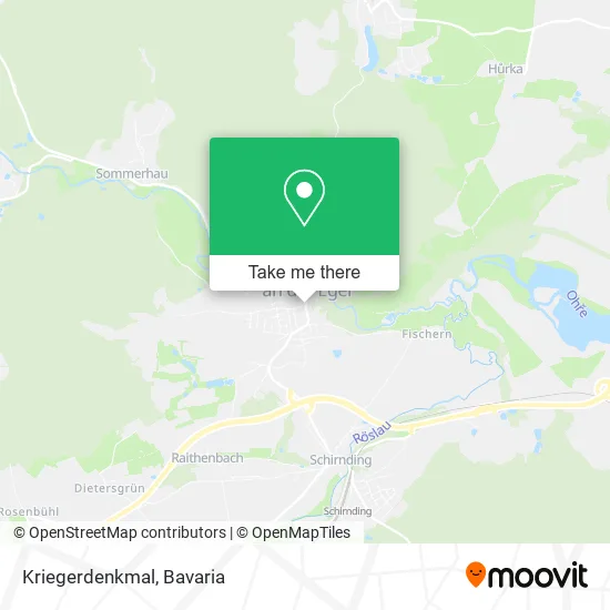 Карта Kriegerdenkmal