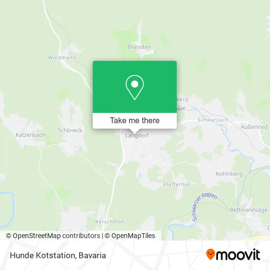 Карта Hunde Kotstation