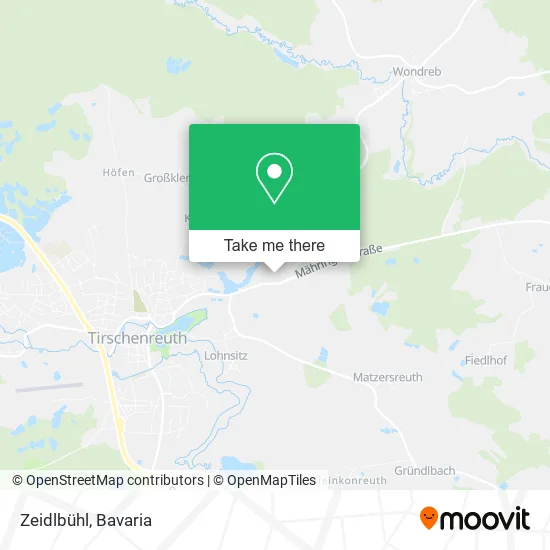 Карта Zeidlbühl