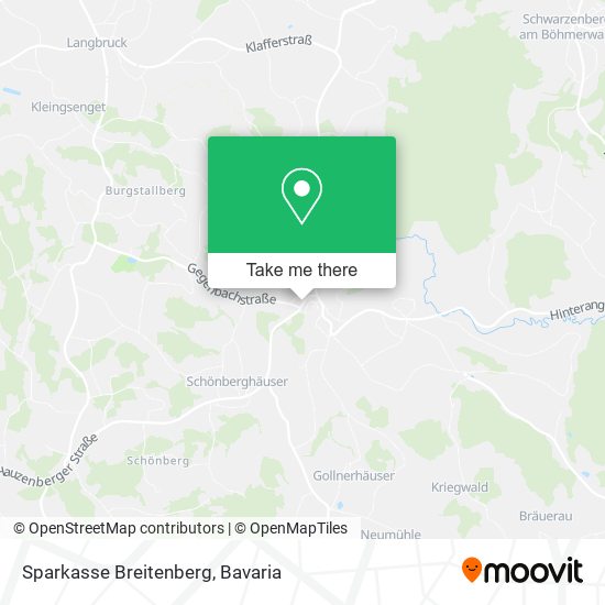 Sparkasse Breitenberg map