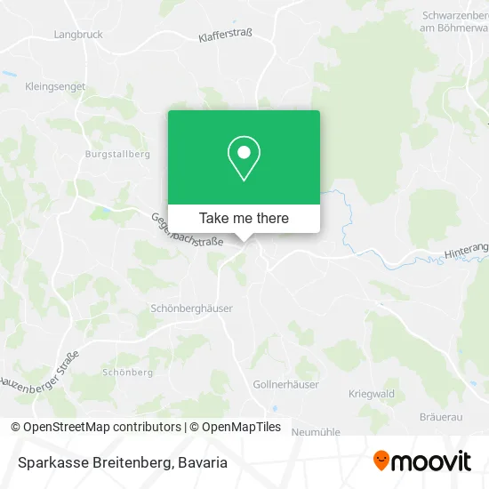 Карта Sparkasse Breitenberg