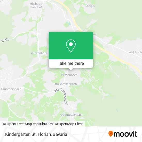 Карта Kindergarten St. Florian