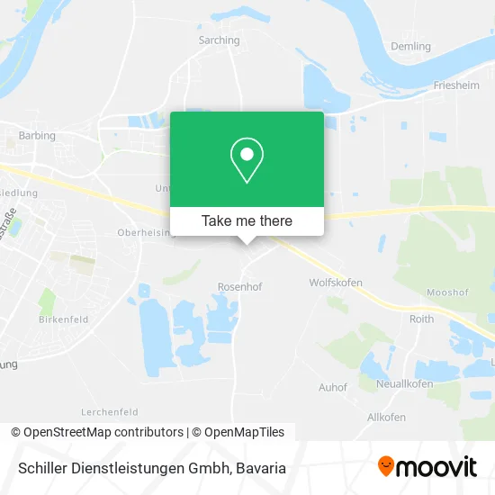 Карта Schiller Dienstleistungen Gmbh