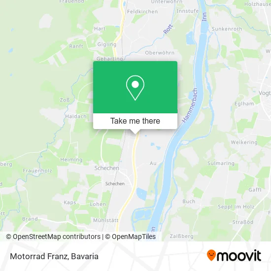 Карта Motorrad Franz