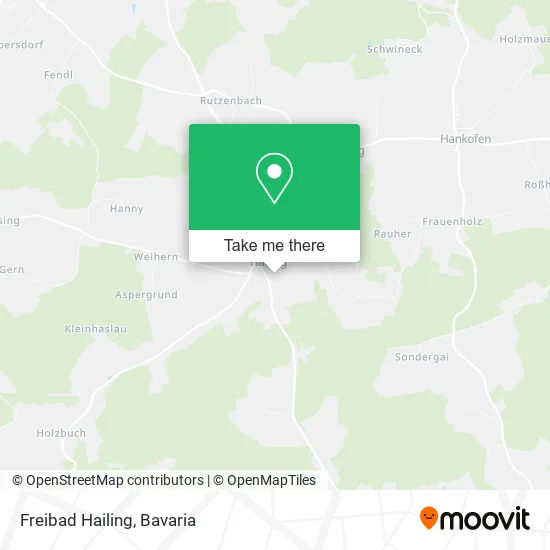 Карта Freibad Hailing