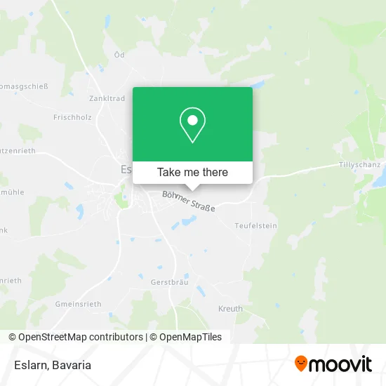 Карта Eslarn