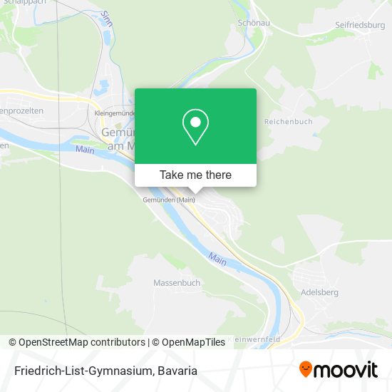 Friedrich-List-Gymnasium map