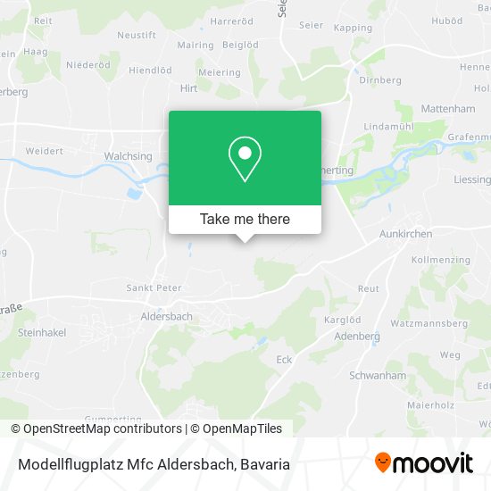 Modellflugplatz Mfc Aldersbach map