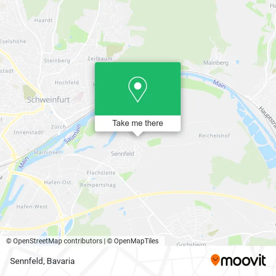 Карта Sennfeld