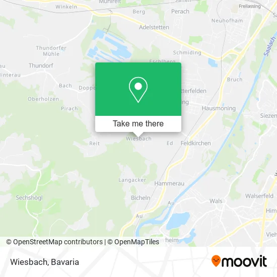 Карта Wiesbach