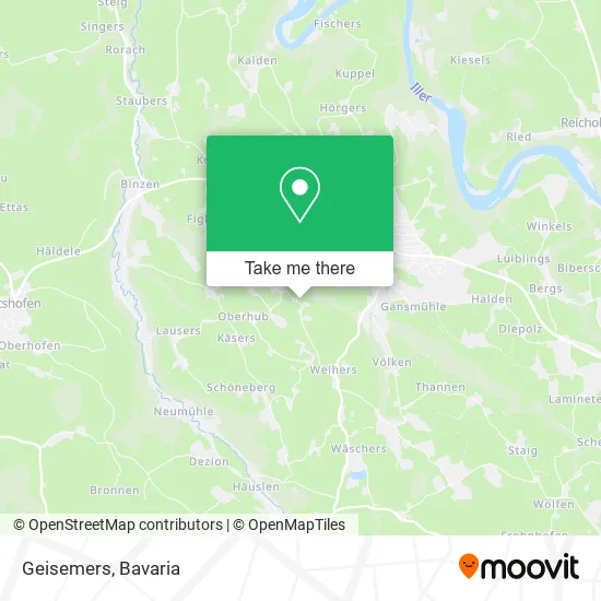 Карта Geisemers