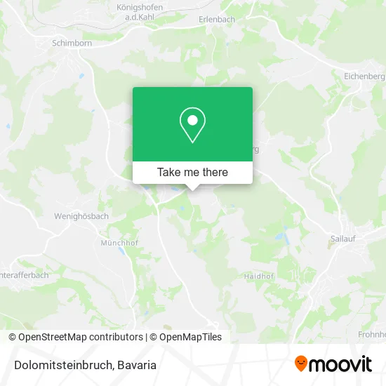 Карта Dolomitsteinbruch