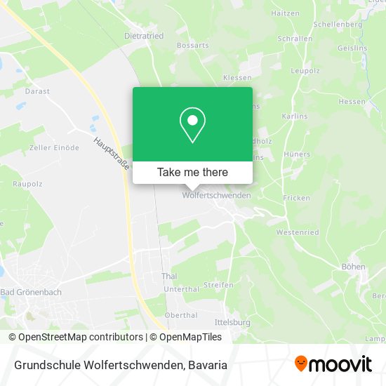 Grundschule Wolfertschwenden map