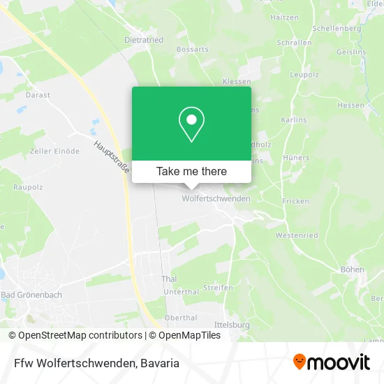 Карта Ffw Wolfertschwenden