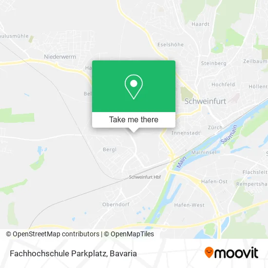 Карта Fachhochschule Parkplatz