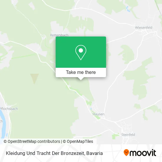 Карта Kleidung Und Tracht Der Bronzezeit