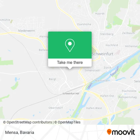 Карта Mensa