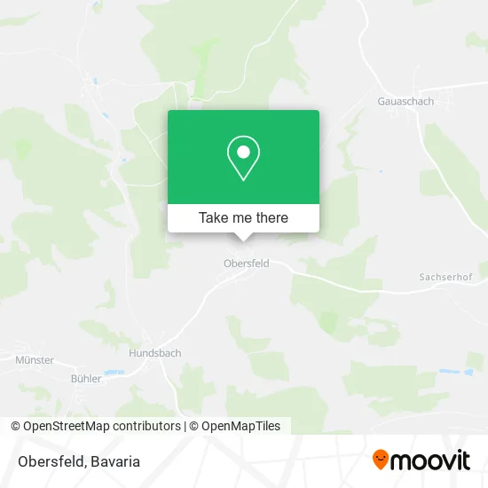 Карта Obersfeld