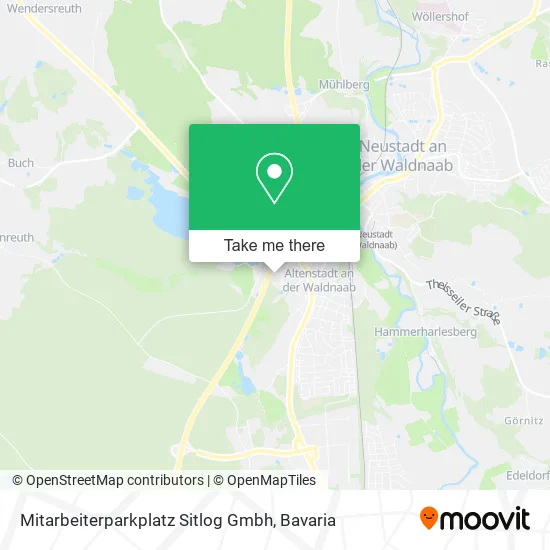 Карта Mitarbeiterparkplatz Sitlog Gmbh