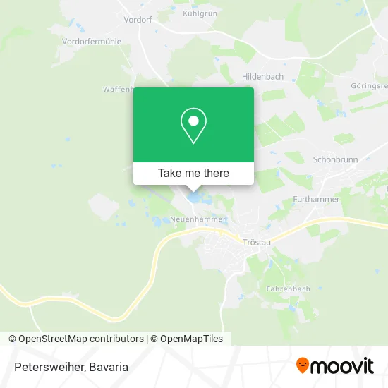 Карта Petersweiher