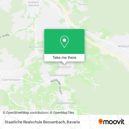 Staatliche Realschule Bessenbach map
