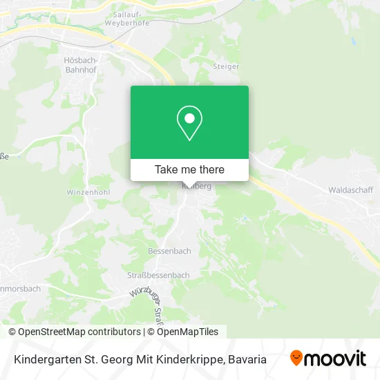 Карта Kindergarten St. Georg Mit Kinderkrippe