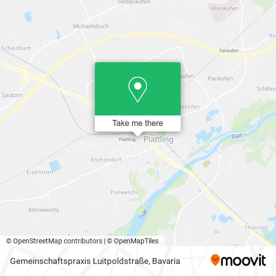 Карта Gemeinschaftspraxis Luitpoldstraße