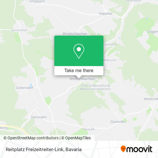 Reitplatz Freizeitreiter-Link map